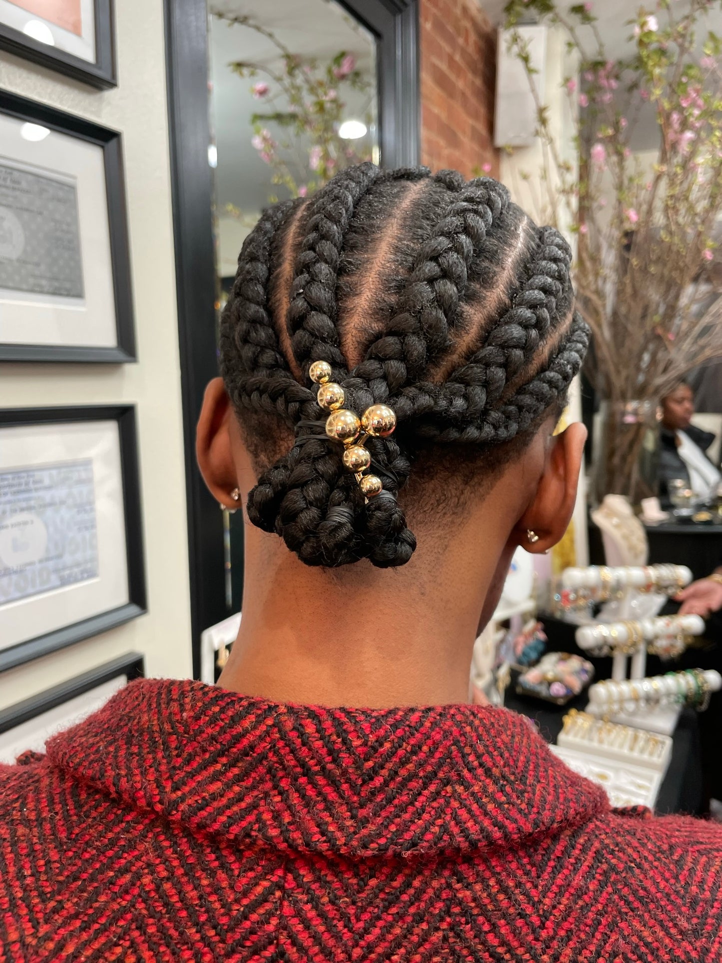 Gold Drip Hairpins Set of 2