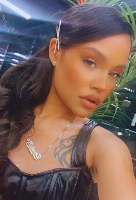 Crosses Hair Barrette