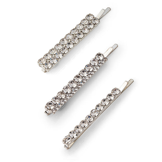 Toni Petite Crystal Hairpins Set of 3