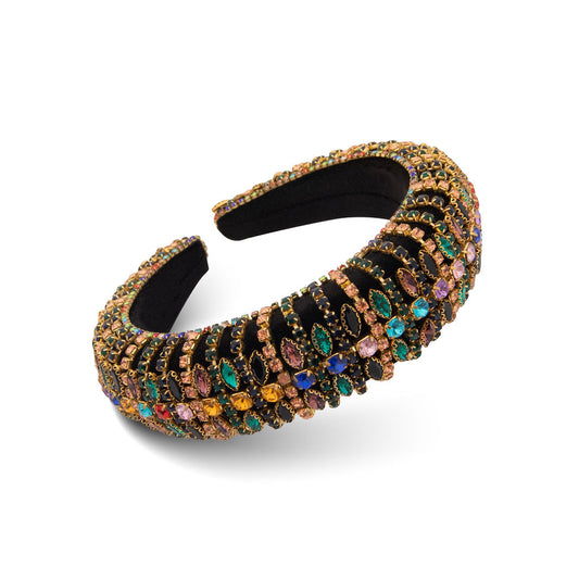 Nathalie Spectrum Jeweled Headband