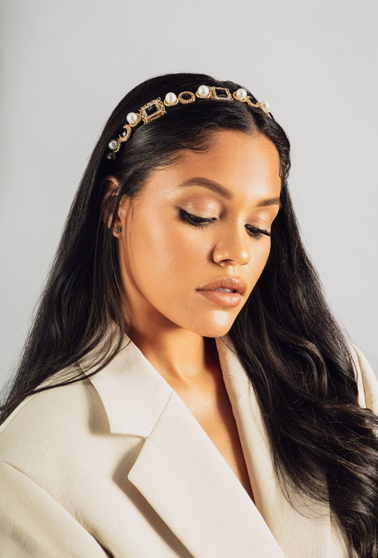 Oshun Pearl Headband